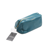 Nine West -TEAL CROC PU TRIANGLE COSMETIC BAG